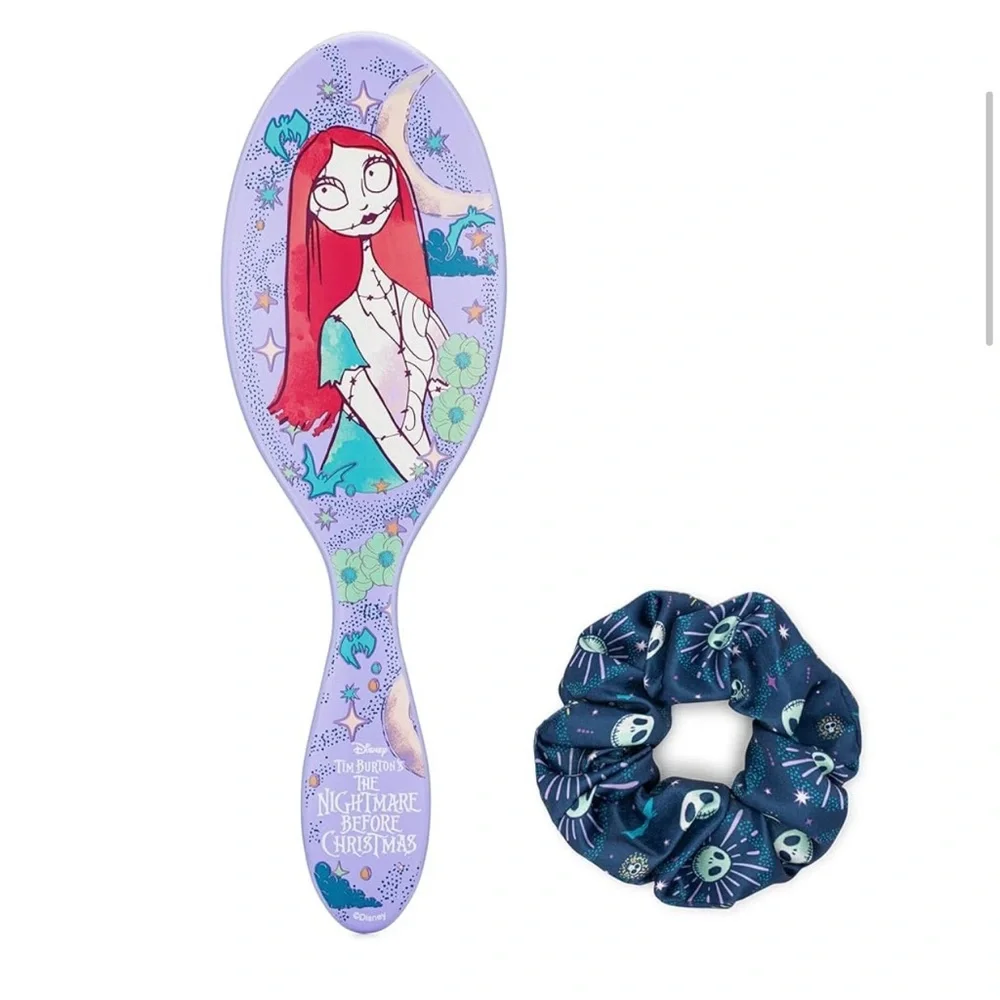 NIB Sally Hair Brush and Scrunchie Set The Nightmare Before Christmas